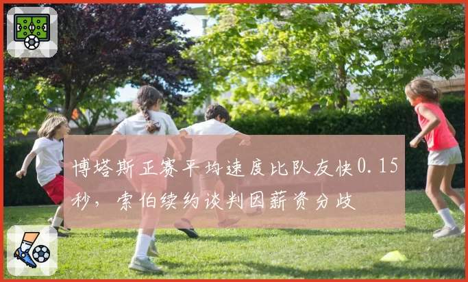 博塔斯正赛平均速度比队友快0.15秒,索伯续约谈判因薪资分歧