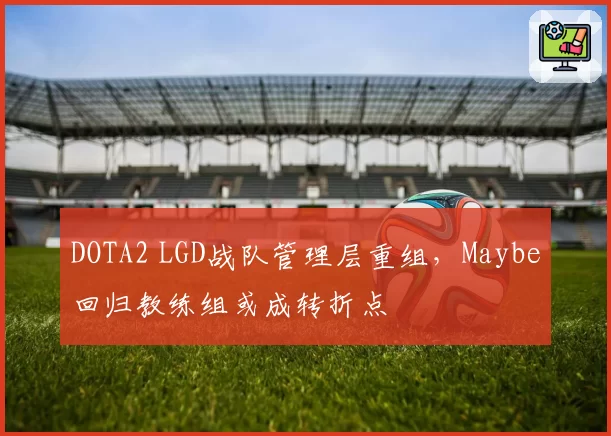 DOTA2 LGD战队管理层重组,Maybe回归教练组或成转折点